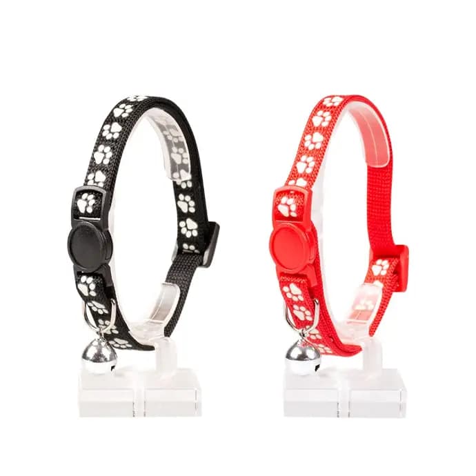Duvo Cat Collar Nylon Mixed Colors 20 - 30 cm / 10 mm